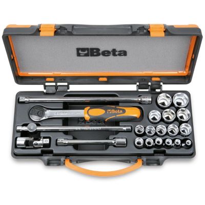 BTA009100932 image(0) - Beta Tools USA 910A/C16Q-16 Sockets and 5 Accessories