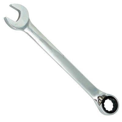 KTI45916 image(0) - K Tool International Wrench SAE Ratcheting Reversible 1/2