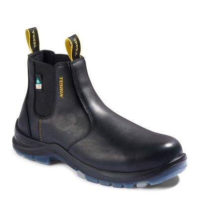 VFIR4NSBK-4W image(0) - Workwear Outfitters Terra Murphy Chelsea Soft Toe EH Black Boot Size 4W