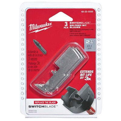 MLW48-25-5543 image(0) - Milwaukee Tool SWITCHBLADE Replacement Blade 2-1/4" - 3 PK