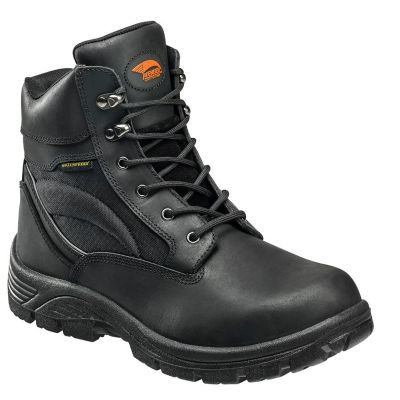 FSIA7227-7.5W image(0) - Avenger Work Boots Framer Series - Men's High-Top Boot - Steel Toe - IC|EH|SR|PR - Black/Black - Size: 7.5W