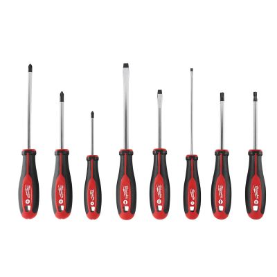 MLW48-22-2708 image(0) - Milwaukee Tool 8 Piece Screwdriver Set with ECX