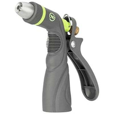 LEGNFZG65 image(0) - Legacy Manufacturing Flexzilla Garden Hose Nozzle, Metal Adjustable Pistol Grip, ZillaGreen