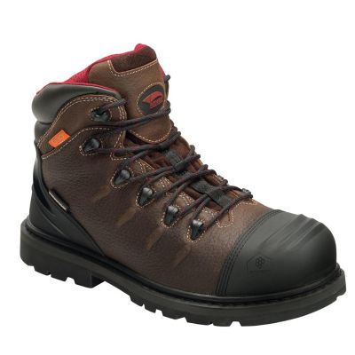 FSIA7591-13W image(0) - Avenger Work Boots Avenger Work Boots - Hammer Series - Men's Boots - Carbon Nano-Fiber Toe - IC|EH|SR|PR|MT - Brown/Black - Size: 13W
