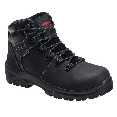 FSIA7400-8M image(0) - Avenger Work Boots Foundation Series - Men's Boots - Carbon Nano-Fiber Toe - IC|EH|SR|PR - Black/Black - Size: 8M