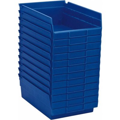 MRO89827158 image(0) - Msc Industrial Supply 8-3/8" Wide x 11-5/8" Deep x 4" High Hopper Shelf Bin