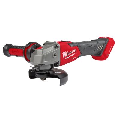 MLW2883-20 image(0) - Milwaukee Tool M18 FUEL 4-1/2" / 5" Braking Grinder w/ ONE-KEY Slide Switch, Lock-On