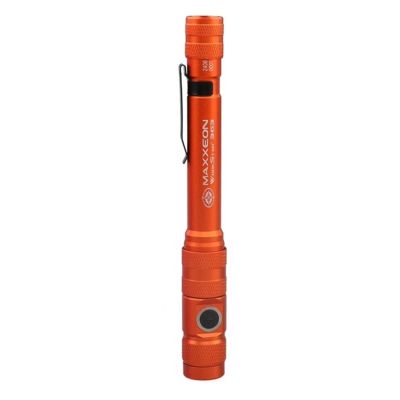 MXN00363 image(0) - Maxxeon WorkStar® 363 Rechargeable LED Zoom Penlight/Inspection Light USB-C, Orange
