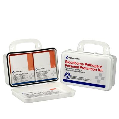 FAO3060 image(0) - First Aid Only BBP Unitized Spill Clean Up Kit Plastic Case