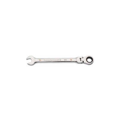 KDT86718 image(0) - GearWrench 18mm 90T 12 PT Flex Combi Ratchet Wrench