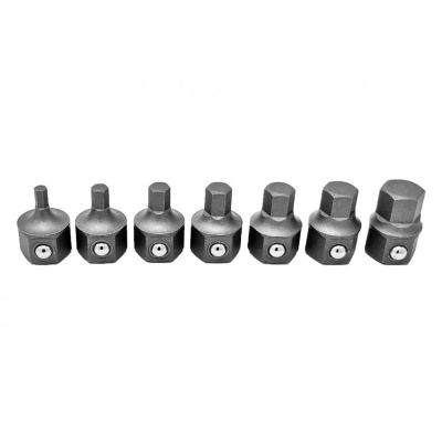 CTA5057 image(0) - CTA Manufacturing 7 Pc. Stubby Metric Hex Bit Set