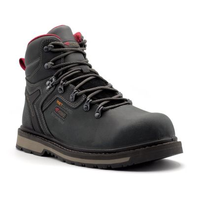 FSIA8816-13EE image(0) - AVENGER Work Boots Blacksmith - Men's Boot - AT|EH|SR|WP|B&W|MT - Black / Black - Size: 13 - 2E - (Extra Wide)