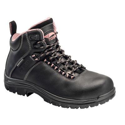 FSIA7287-10W image(0) - Avenger Work Boots Breaker Series - Women's High-Top Boots - Composite Toe - IC|EH|SR|PR - Black/Black - Size: 10W