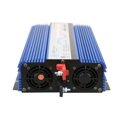 AIMPWRI150012120S image(0) - Aims Power 1500 WT PURE SINE INVERTER 12 VDC to 120 VAC ETL LISTED