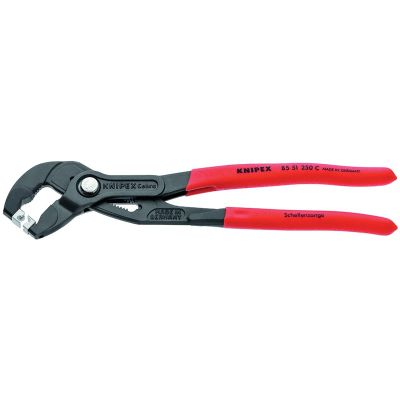 KNP8551250C image(0) - KNIPEX 10 inch Hose Clamp Pliers for Click Clamps