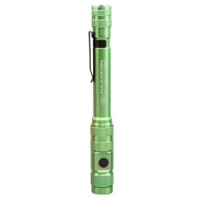 MXN00366 image(0) - Maxxeon WorkStar® 366 Rechargeable LED Zoom Penlight/Inspection Light USB-C, Green
