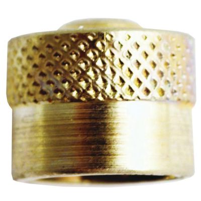 MIL436 image(0) - Milton Industries Dome Cap, Metal Pack of 100