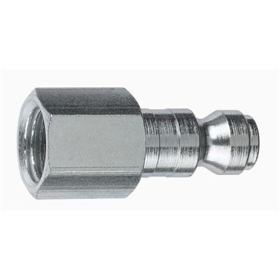 AMFCP10-10 image(0) - 1/2" Coupler Plug with 1/2" Female threads Automotive T style- Pack of 10