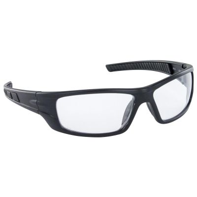 SAS5510-01 image(0) - SAS Safety VX9 Safety Glasses w/ Black Frame / Clear Lens (in Polybag)