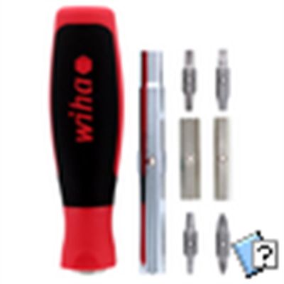 WIH77891 image(0) - Wiha 11inOne Multi-driver w/ 8 essential screwdriver and 3 nut driver tip profiles