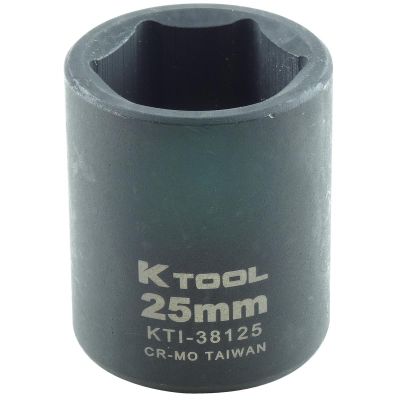 KTI38125 image(0) - K Tool International SOC IMP MET 1/2DR 25MM