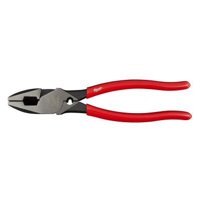 MLW48-22-6500 image(0) - Milwaukee Tool High-Leverage Lineman's Pliers with Crimper