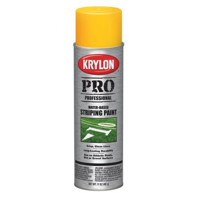 DUP5919 image(0) - Krylon Striping Paint Athletic Field Yellow 18 oz. A
