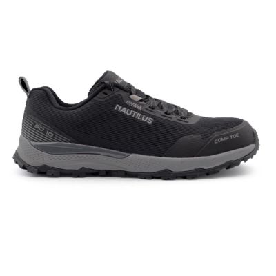 FSIN5305-8EE image(0) - Nautilus Safety Footwear Nautilus Safety Footwear - TRILLIUM SD10 - Men's Low Top Shoe - CT|SD|SF|SR - Black - Size: 8 - 2E - (Extra Wide)