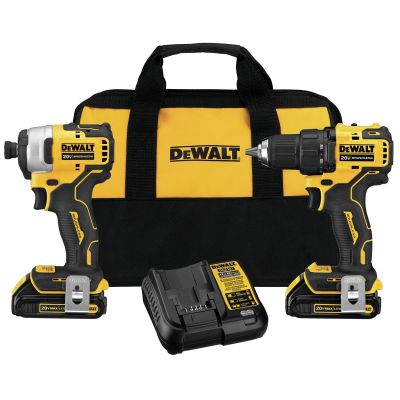 DWTDCK278C2 image(0) - DeWalt 20V MAX Brushless Combo Kit (ATOMIC)