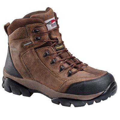 FSIA7264-11W image(0) - Avenger Work Boots Hiker Series 200G - Men's Boots - Composite Toe - IC|EH|SR - Brown/Black - Size: 11W