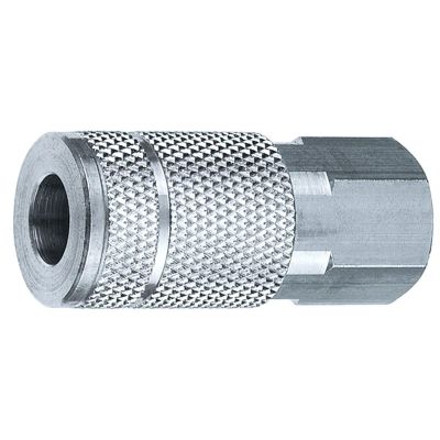 AMFC10-10 image(0) - Amflo 1/2" Coupler with 1/2" Female thread I/M industrial & Automotive T Style- Pack of 10