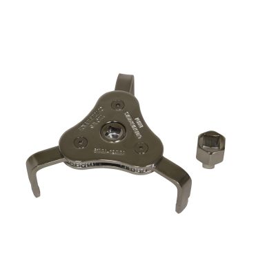 LIS63830 image(0) - Lisle 61-124mm 3 Jaw Wrench & Adapter