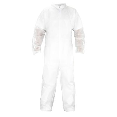 SAS6844 image(0) - SAS Safety Disp. Lightweight Polypropylene Coveralls, XL