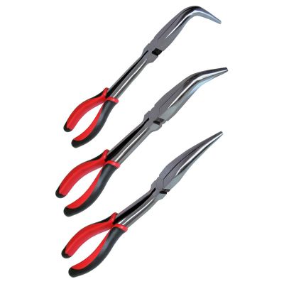 KTI51103 image(0) - K Tool International Pliers Set Needle Nose 3 pc 11 in.