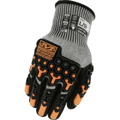 MECS5CP-08-010 image(0) - Mechanix Wear Speedknit M-Pact Dipped Nitrile Cut Level A4 Gloves, XL