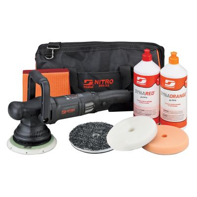 DYB50226 image(0) - DYNABRADE Rotary Buffing kit w/ 6.5" Buffs