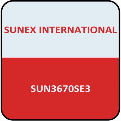 SUN3670SE3 image(0) - Sunex 3/8" Dr. External Star Impact Socket E7