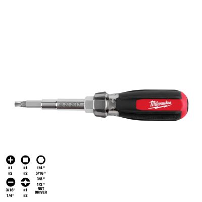 MLW48-22-2917 image(0) - Milwaukee Tool 13-in-1 Magnetic Multi-Bit Screwdriver