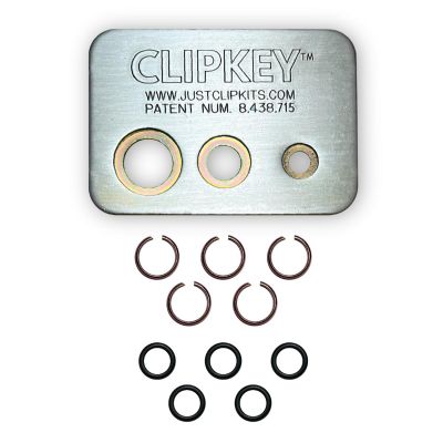JSCMCTCK385 image(0) - JUST CLIPS CLIPKEY SET WITH 5 SETS OF 3/8" FRICTION RINGS & O-RINGS