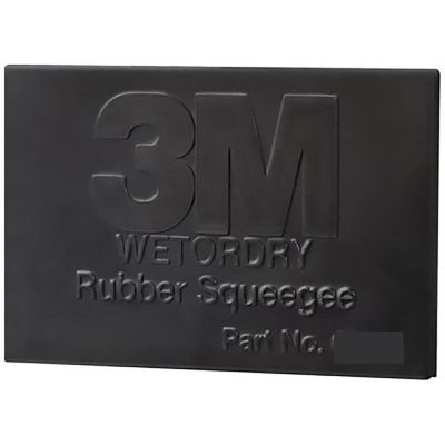 MMM5518 image(0) - 3M Wetordry™ Rubber Squeegee, 05518, 2 in x 3 in, 50 Count