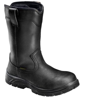 FSIA7847-7W image(0) - Avenger Work Boots Framer Wellington Series - Men's Boots - Composite Toe - IC|EH|SR - Black/Black - Size: 7W