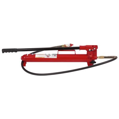 INT8192 image(0) - American Forge & Foundry AFF - Hand Pump - Hydraulic - 2 Speed Quick Pump - 10,000 PSI - Output Per Stroke: 0.381 CU IN - Oil Capacity (ml): 800 - Oil Output Thread: 1/4" 18NPTF - Optimal Force (Lbs.): 143.88  148.37