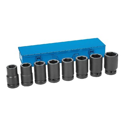 GRE9109D image(0) - Grey Pneumatic 1" Drive 8 Piece Deep Metric Set