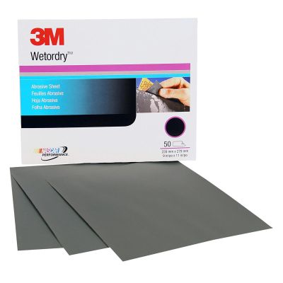 MMM2036 image(0) - 3M PAPER SHEETS IMPERIAL WETORDRY 9"X 11" P600 50/SL