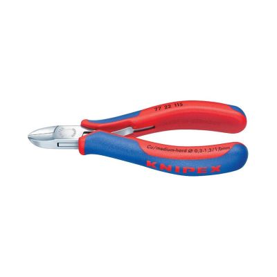 KNP7722115 image(0) - KNIPEX ELECTRONICS DIAGONAL CUTTERS-COMFORT GRIP