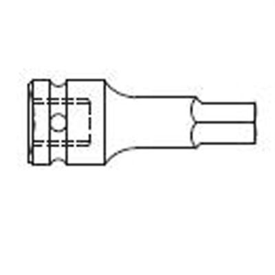 SUN412MH image(0) - Sunex 3/4 DR. METRIC 12MM IMPACT HEX DRIVE IMPACT SOCKE