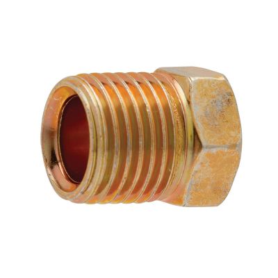 SRRPS2120 image(0) - S.U.R. and R Auto Parts 5/16" MALE TUBE NUT 1/2" X 20 (2)