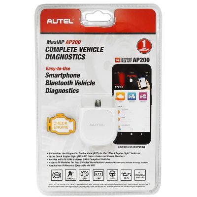 AULAP200 image(0) - Autel AP200 Advanced Smartphone Vehicle Diagnostics App