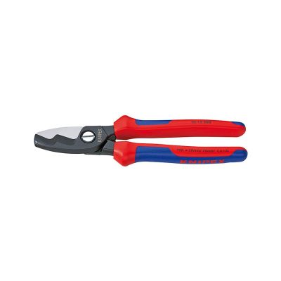 KNP9512-8 image(0) - KNIPEX CABLE SHEARS W/2 BLADES 9512200 - 200MM