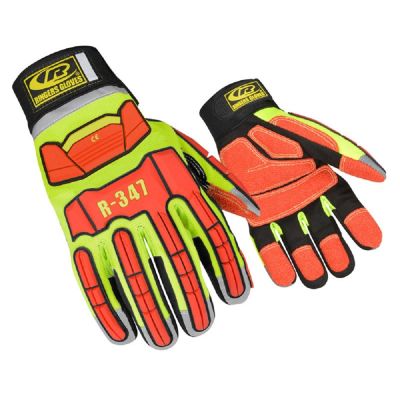 RIN347-09 image(0) - Ringers Rescue Gloves Hi-Vis M